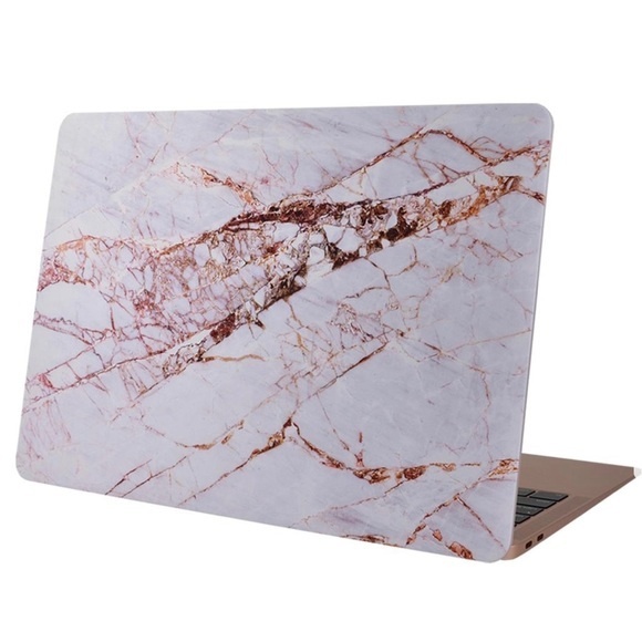 Digital Basics Other - Digital Basics Exoshield Clip-On Case for Macbook Air 13" Rose Marble